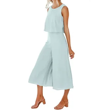 ROYLAMP Women's Summer 2 Piece Outfits for Effortless Style