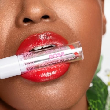 Wet n Wild Rose Comforting Glossy Natural Lipstick - Hydrating & Glossy