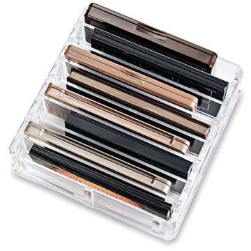 byAlegory Acrylic Medium Makeup Organizer for Eyeshadow Palettes