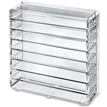 byAlegory Acrylic Medium Makeup Organizer for Eyeshadow Palettes