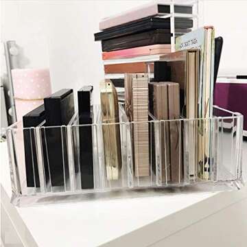 byAlegory Acrylic Medium Makeup Organizer for Eyeshadow Palettes