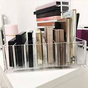 byAlegory Acrylic Medium Makeup Organizer for Eyeshadow Palettes