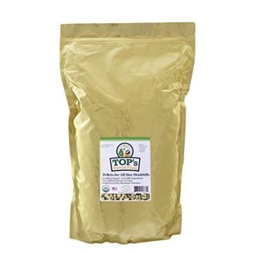 TOP's Parrot Food Pellets Hookbills, Small, Medium and Large Parrots - Non-GMO, Peanut Soy & Corn Fr...