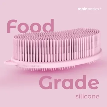 MainBasics Silicone Body Scrubber Pro - Exfoliate & Cleanse