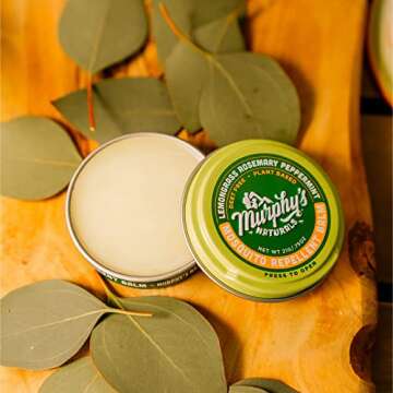 Murphy's Naturals Mosquito Repellent Balm for Outdoor Adventures
