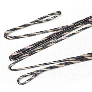 Trad Gear Accessories Premium Fastflight Plus Flemish String for SAMICK SAGE 62" Takedown Recurve Bo...