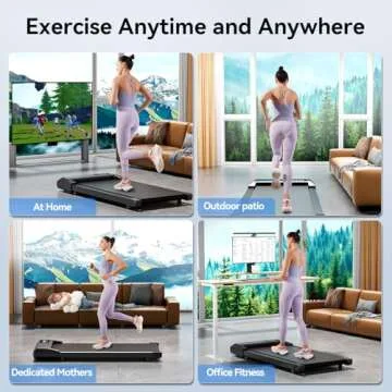 Lacuffy Walking Pad for Home Office Fitness Treadmill