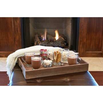 Anchor Hocking 16 oz Glass Coffee Mugs Set of 6