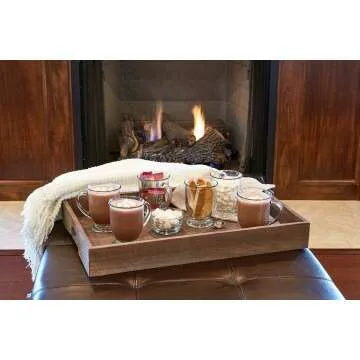 Anchor Hocking 16 oz Glass Coffee Mugs Set of 6