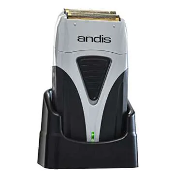 Andis ProFoil Lithium Plus Titanium Foil Shaver with Bonus Replacement Foil Assembly and Inner Cutters and a BeauWis Blade Brush