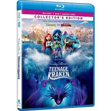Ruby Gillman, Teenage Kraken - Collector's Edition Blu-ray + DVD + Digital