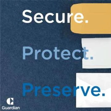 500 Guardian #3 Paper Coin Envelopes - Blank Small Envelopes for Coins, Receipts, Stamps, Small Parts Storage, & More – 2-1/2” x 4-1/4” Cash Envelopes – Gummed Flap Gift Card Holder Envelopes