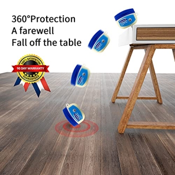 WQNIDE AirPods Pro Case with Cute Blue Bottle Design