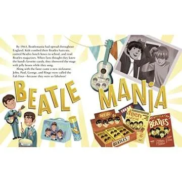 The Beatles: A Little Golden Book Biography (Little Golden Book Biographies)