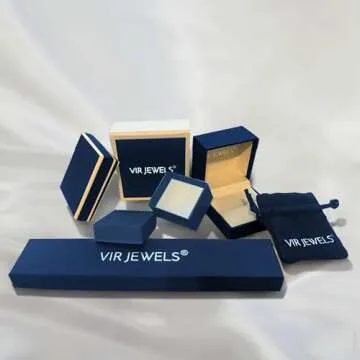 Vir Jewels 1 cttw Yellow Diamond Stud Earrings 14K Yellow Gold Round with Push Backs