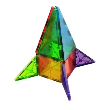 MAGNA-TILES 32-Piece Magnetic Building Set for Kids