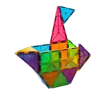 MAGNA-TILES 32-Piece Magnetic Building Set for Kids