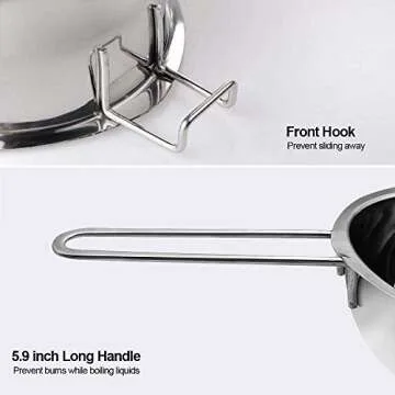 1000ML Stainless Steel Double Boiler Pot for Melting