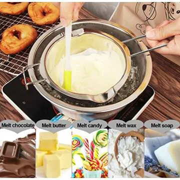 1000ML Stainless Steel Double Boiler Pot for Melting