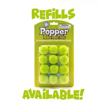 Hog Wild Pig Ball Popper Toy - Includes 4 Soft Foam Balls - Squeeze to Pop Air Powered Balls Up to 20 Feet - Launcher Safe for Indoor/Outdoor Play - Party Favor Gift for Kids, Girls, Boys Ages 5+