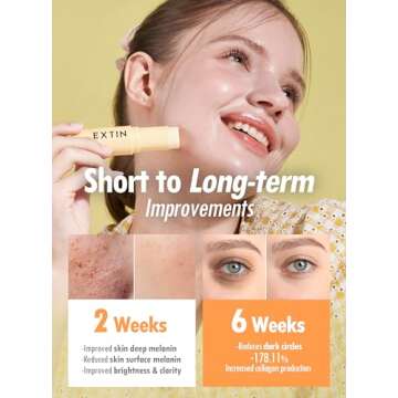 KAHI BALM SEIRES | Extin C Balm Stick - Vitamin C Infused Moisturizer Stick & Makeup Balm Multi Balm |Starter & Finishing Balm for Skin Brightening & Fine Lines (0.32 fl oz)