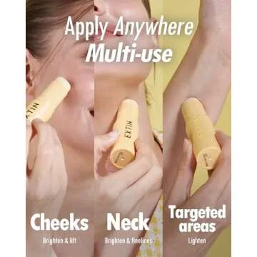 KAHI BALM SEIRES | Extin C Balm Stick - Vitamin C Infused Moisturizer Stick & Makeup Balm Multi Balm |Starter & Finishing Balm for Skin Brightening & Fine Lines (0.32 fl oz)