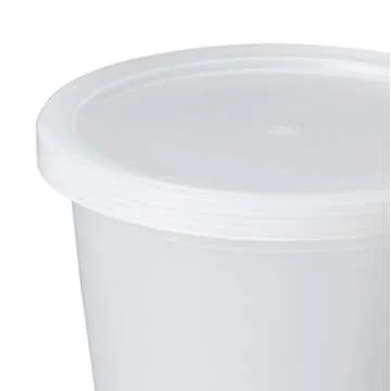 Bariatric Safe 4 Oz Food Storage Containers 50 Pack