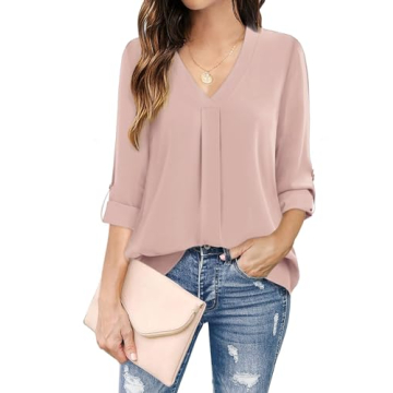 Youtalia Women's 3/4 Sleeve Blouse - Chic & Comfortable