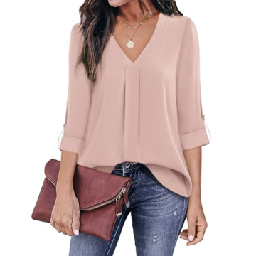 Youtalia Women's 3/4 Sleeve Blouse - Chic & Comfortable