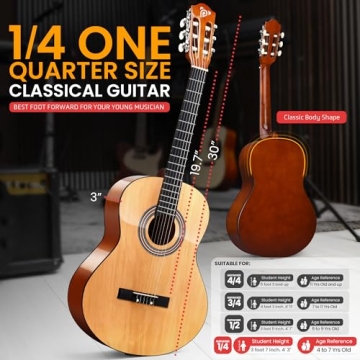 Beginner Left Handed Acoustic Guitar Kit