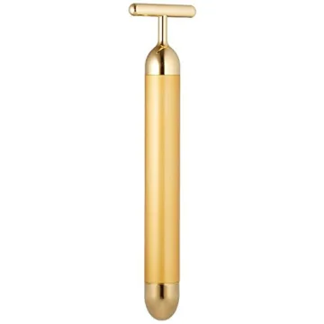 24k Golden Pulse Facial Massager Firm Tighten Skin