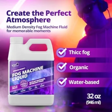 Premium Water-Based Fog Machine Liquid - 32 oz