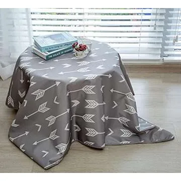 Versatile Waterproof Splat Mat for High Chair and Crafts