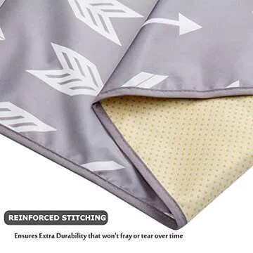 Versatile Waterproof Splat Mat for High Chair and Crafts