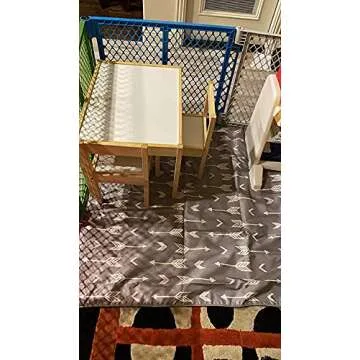 Versatile Waterproof Splat Mat for High Chair and Crafts