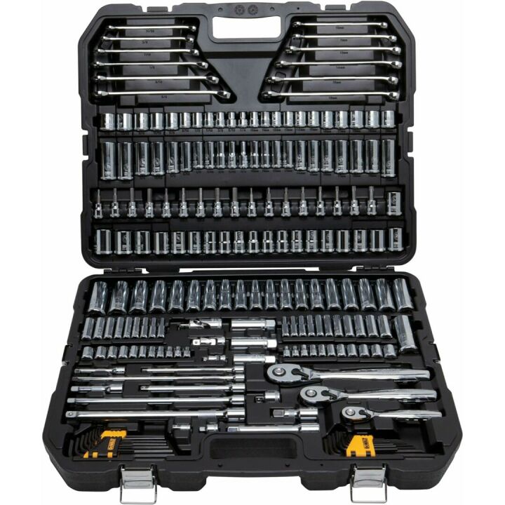 DEWALT Mechanics Tool Set, 204 Pieces, Ultimate Flexibility