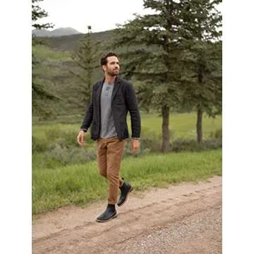 Nisolo All Weather Chelsea Boot Black 10.5 M