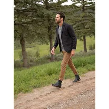 Nisolo All Weather Chelsea Boot Black 10.5 M