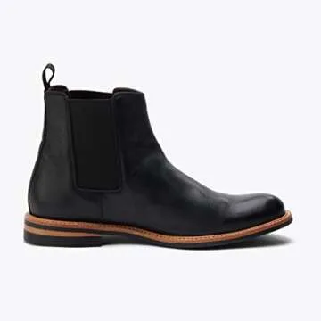 Nisolo All Weather Chelsea Boot Black 10.5 M