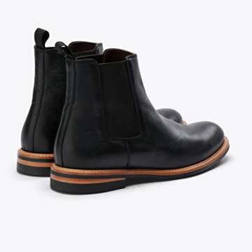 Nisolo All Weather Chelsea Boot Black 10.5 M