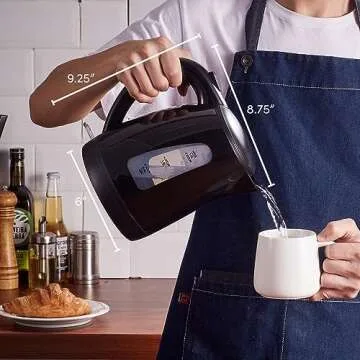 Elite Gourmet EKT8690 Electric Tea Kettle Fast Boil