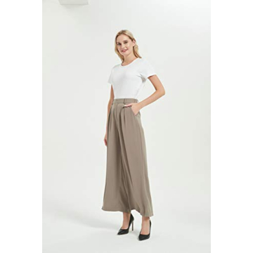 Tronjori Women High Waist Palazzo Pants for A Chic Look