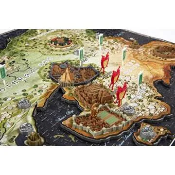 4D Cityscape Game of Thrones (GoT) 3D Time Puzzle of Essos (1400-Piece)