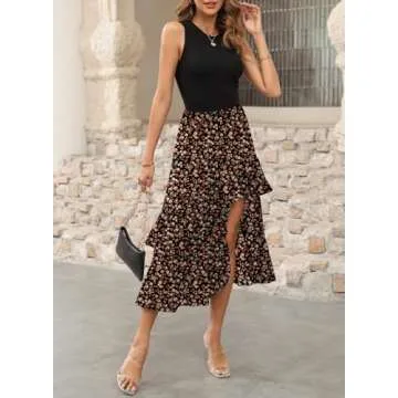 Stylish Dokotoo Summer Boho Maxi Dress for Women