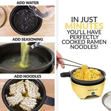 Nostalgia MyMini Electric Skillet - Quick Meal Solution