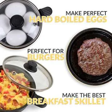 Nostalgia MyMini Electric Skillet - Quick Meal Solution
