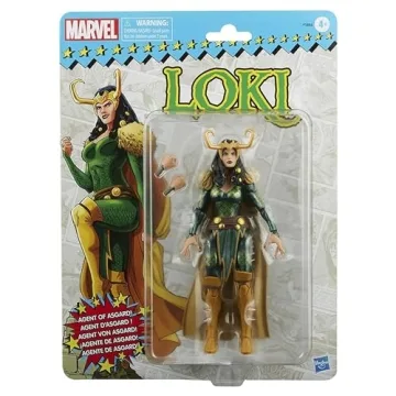 Marvel Legends Loki 6-inch Retro Action Figure
