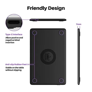 HUION H420X Graphic Drawing Tablet with Pressure Sensitivity