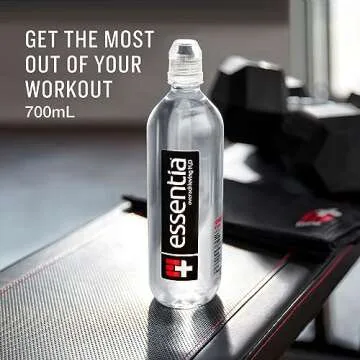 Essentia Water LLC, Ionized Alkaline Bottled Water; 99.9% Pure, Infused with Electrolytes, 9.5 pH or Higher with a Clean, Smooth Taste, 23.67 Fl Oz (Pack of 24)