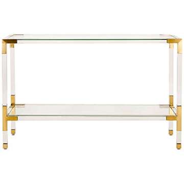 SAFAVIEH Couture Collection Arverne Bronze Acrylic Console